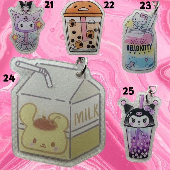 Cutie Drink KBK Keychains - Picture 7 of 9